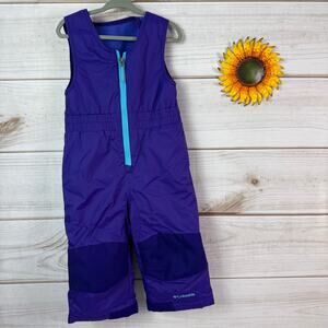 columbia frosty‎ slope snow bib 18-24M